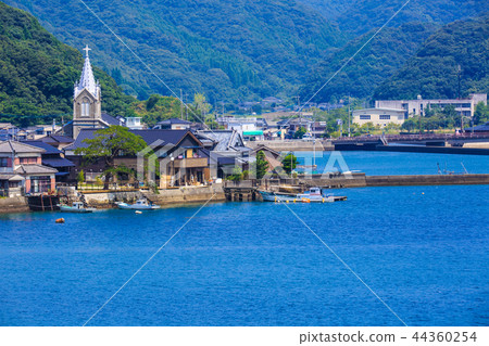 世界遺產，可以看到天主教會津教堂和會津村[熊本縣天草] 44360254
