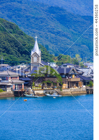世界遺產，可以看到天主教會津教堂和會津村[熊本縣天草] 44360258