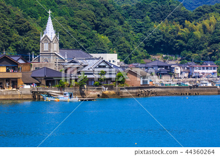 世界遺產，可以看到天主教會津教堂和會津村[熊本縣天草] 44360264