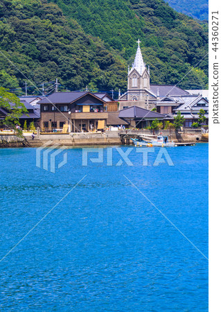 世界遺產，可以看到天主教會津教堂和會津村[熊本縣天草] 44360271