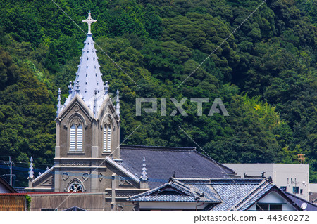 世界遺產，可以看到天主教會津教堂和會津村[熊本縣天草] 44360272