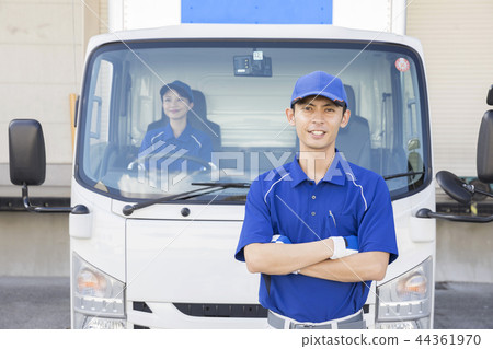 送貨上門物流形象送貨人 送貨上門物流形象送貨人 44361970