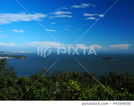 Landscape of Harima Pass with Waves 44364000