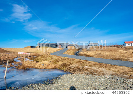Krauma nature bath building in Iceland Krauma nature bath building in Iceland 44365502