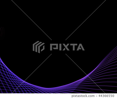abstract color wave design element. blue wave. abstract color wave design element. blue wave. 44366550