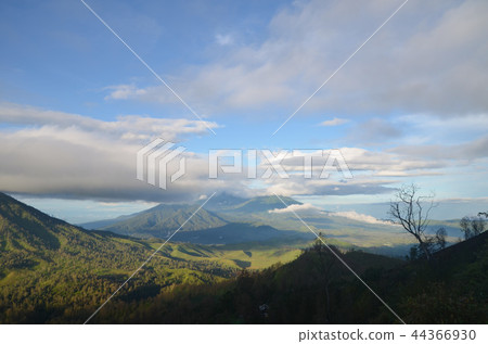 伊真火山的景觀 伊真火山的景觀 44366930