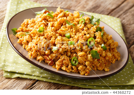 Indian minced chicken Bhuna Keema Indian minced chicken Bhuna Keema 44368272