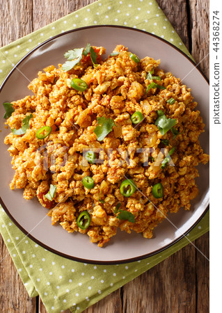 Indian minced chicken Bhuna Keema roasted Indian minced chicken Bhuna Keema roasted 44368274
