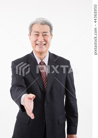 資深男性商人 44368950