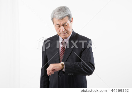 Senior male business man Senior male business man 44369362