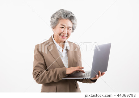 叟 老年人 婦女的 44369798