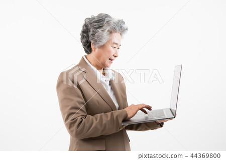 叟 老年人 婦女的 44369800