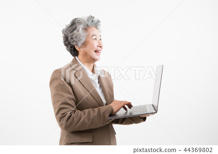 叟 老年人 婦女的 44369802