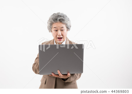 叟 老年人 婦女的 44369803