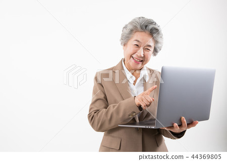 叟 老年人 婦女的 44369805