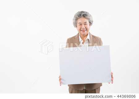 叟 老年人 婦女的 44369806