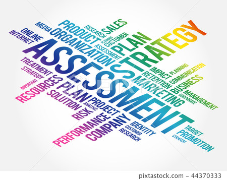 ASSESSMENT word cloud collage ASSESSMENT word cloud collage 44370333