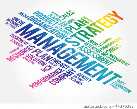 MANAGEMENT word cloud collage - Stock Illustration [44370352] - PIXTA