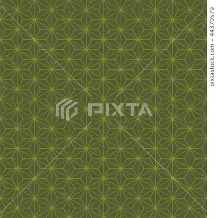 復古日本模式傳統日本模式大麻葉 44370579