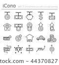 Investment icon with concept banking 44370827
