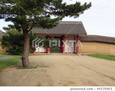 秋田城堡遺址(修復的Dewa圍欄) 秋田城堡遺址(修復的Dewa圍欄) 44370903