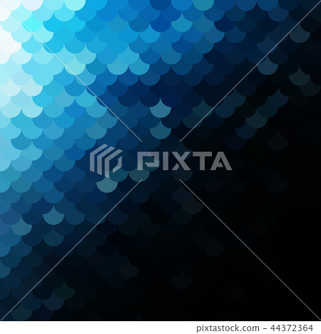 Blue Random Dots Background, Creative Design - Stock Illustration ...
