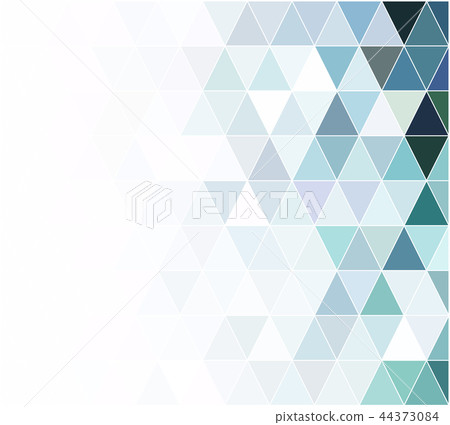 Blue Grid Mosaic Background  44373084