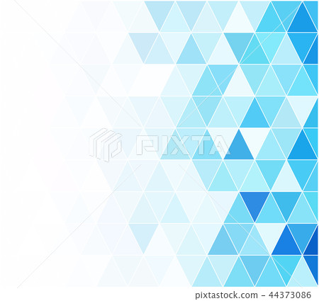 Blue Grid Mosaic Background  44373086
