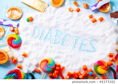Sweets with sugar Sweets with sugar 44373382