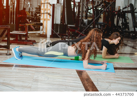 girls in a gym girls in a gym 44373700