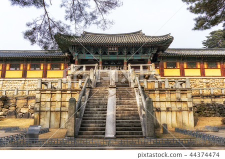 cheongungyo and baegungyo in bulguksa temple 44374474