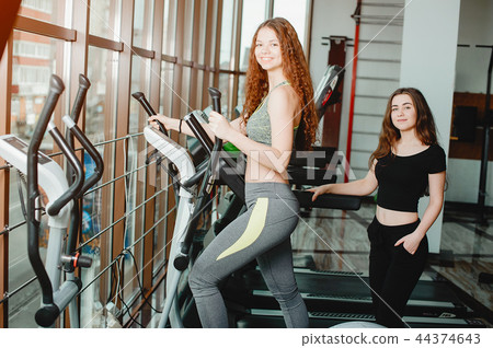 girls in a gym 44374643