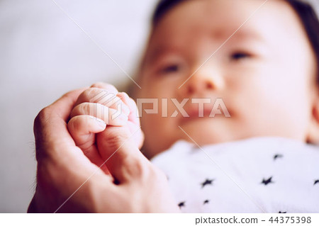 Baby hand Baby hand 44375398