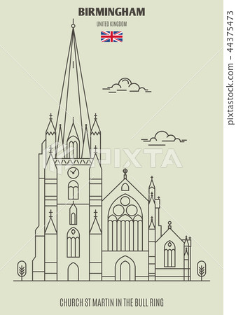 Church St Martin in the Bull Ring in Birmingham Church St Martin in the Bull Ring in Birmingham 44375473