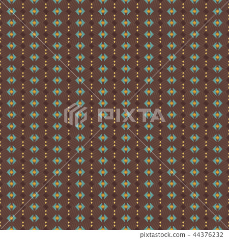Geometric ethnic seamless pattern. Geometric ethnic seamless pattern. 44376232
