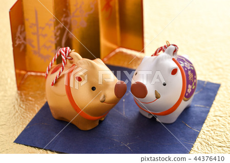 年終新年卡材料 44376410