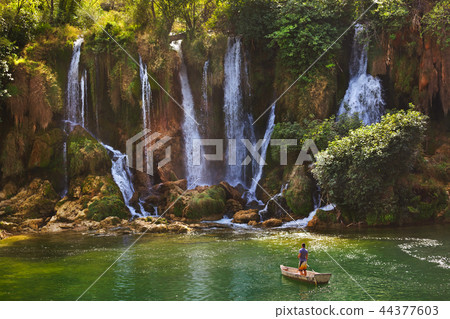 Kravice waterfall in Bosnia and Herzegovina Kravice waterfall in Bosnia and Herzegovina 44377603