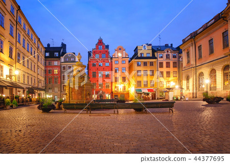 Stortorget square in Stockholm, Sweden 44377695