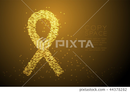 Abstract Shiny Bokeh star pattern HIV Red ribbon Abstract Shiny Bokeh star pattern HIV Red ribbon 44378282