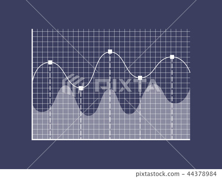 Graphic and Curved Lines, Vector Illustration Graphic and Curved Lines, Vector Illustration 44378984