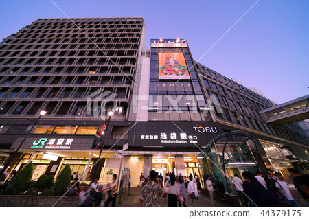 Tokyo cityscape in Japan View cityscapes such as Tobu Railway Ikebukuro Station 44379175