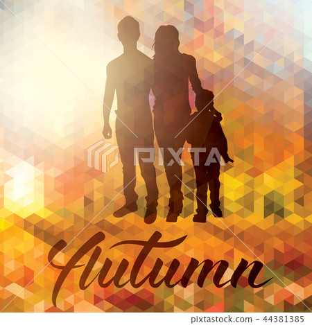 Vector Happy Family 44381385