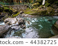 Tokyo Okutama Nichihara cave cave entrance entrance stream 44382725