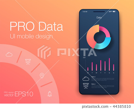 Vector Illustration of screens and web concept 44385810