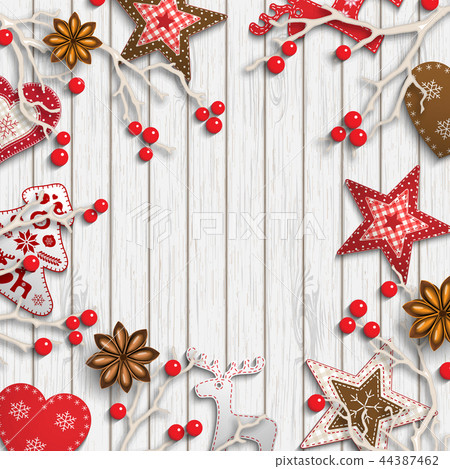 Abstract christmas background, dry branches with Abstract christmas background, dry branches with 44387462