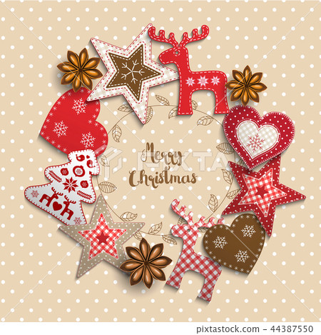 Christmas motive, small scandinavian styled Christmas motive, small scandinavian styled 44387550