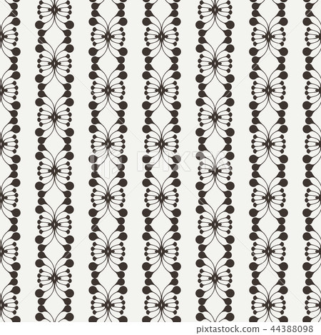 Seamless luxury art deco twigs. Seamless luxury art deco twigs. 44388098