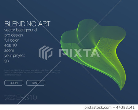 Futuristic user interface. UI Technology background vector 44388141
