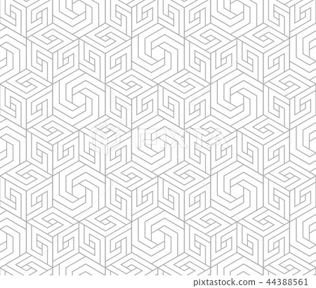 The geometric pattern with lines. Seamless vector - Stock Illustration ...