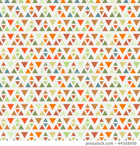 Seamless triangle halftone gradient pattern. Seamless triangle halftone gradient pattern. 44388936